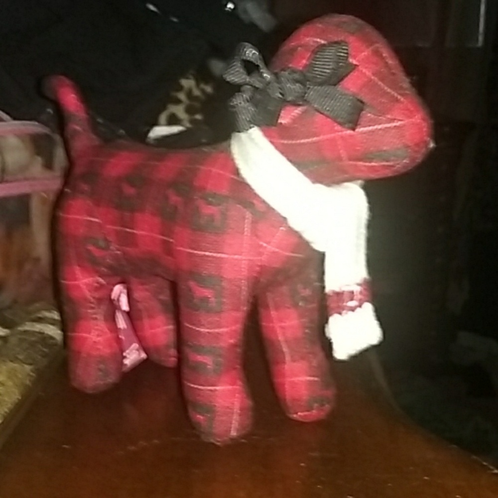 Victoria's Secret pink dog